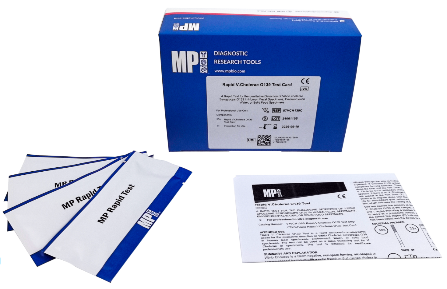 Rapid V. Cholerae Test O1 and O139