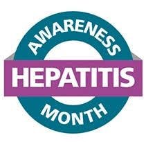 logo of hepatitis month; Image Credit: Health and Human Services